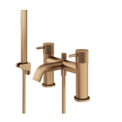 AquaSan Pro Brushed Bronze Bath/Shower Mixer