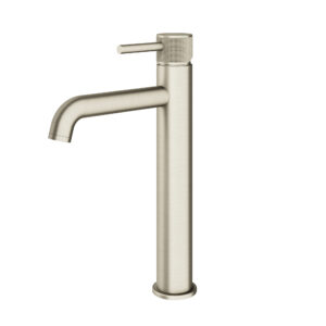 Brushed Nicke Hi-Rise Basin Mixer