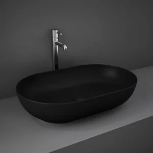 RAK Ceramics Feeling Matt Black Countertop Basin