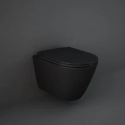 RAK Ceramics Feeling Matt Black Wall Hung Toilet