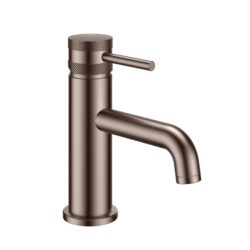 Elijah Form Brushed Bronze Basin Mixer