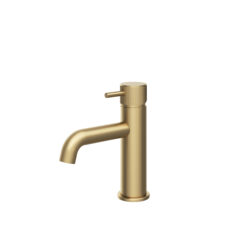 AquaSan Pro Brushed Brass Basin Mixer