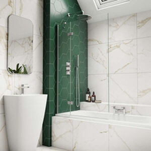 BS2OL Kudos Inspire Hinged Bath Screen