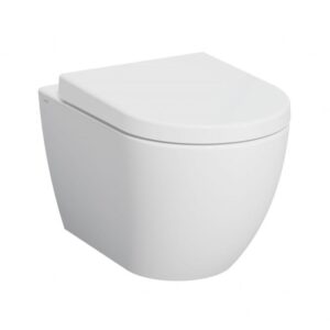 Kartell Eklipse Round Wall Hung WC & Soft Close Seat