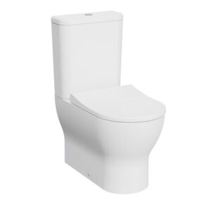 Kartell Eklipse Round Closed Back C/C WC with Cistern & Soft Close Seat