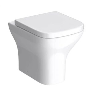 Kartell Project Square Back to Wall WC with Soft Close Seat