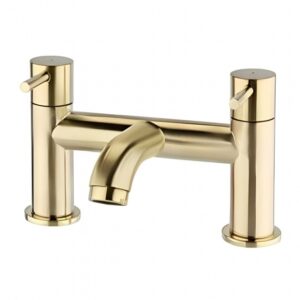 Kartell Ottone Brushed Brass Bath Filler Tap