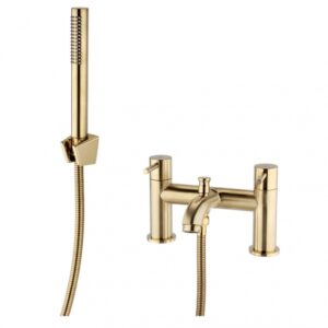 Kartell Ottone Brushed Brass Bath/Shower Mixer Tap