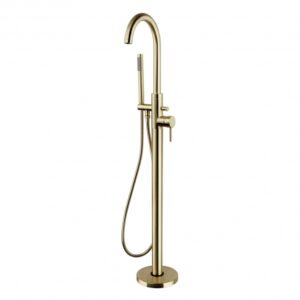 Kartell Ottone Brushed Brass Freestanding Bath Tap